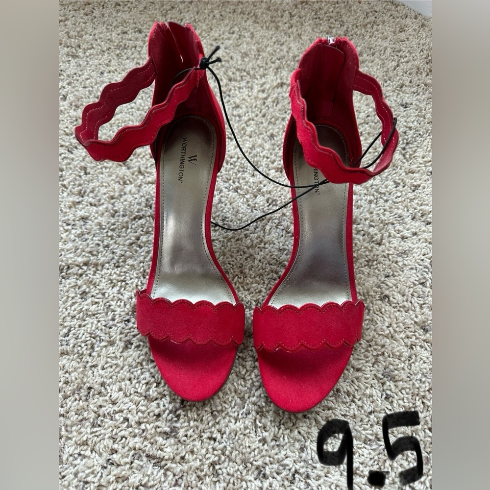 Red high heels
